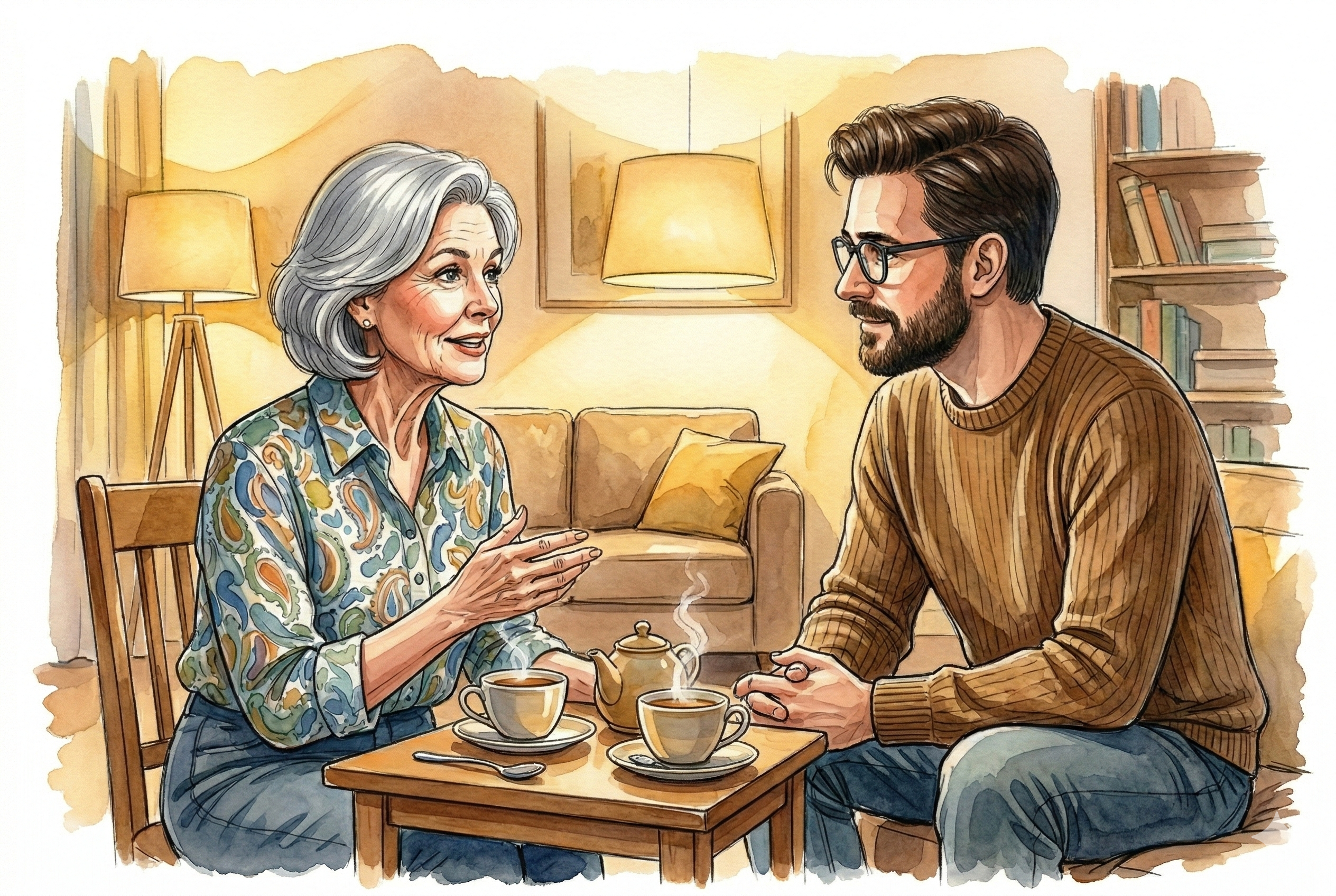 Aufmerksames Zuhören im biografischen Gespräch